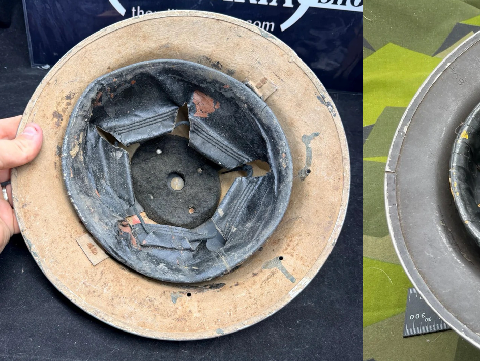 British WW2 Helmet Liner Size Guide (MkII & MkIII Helmets)