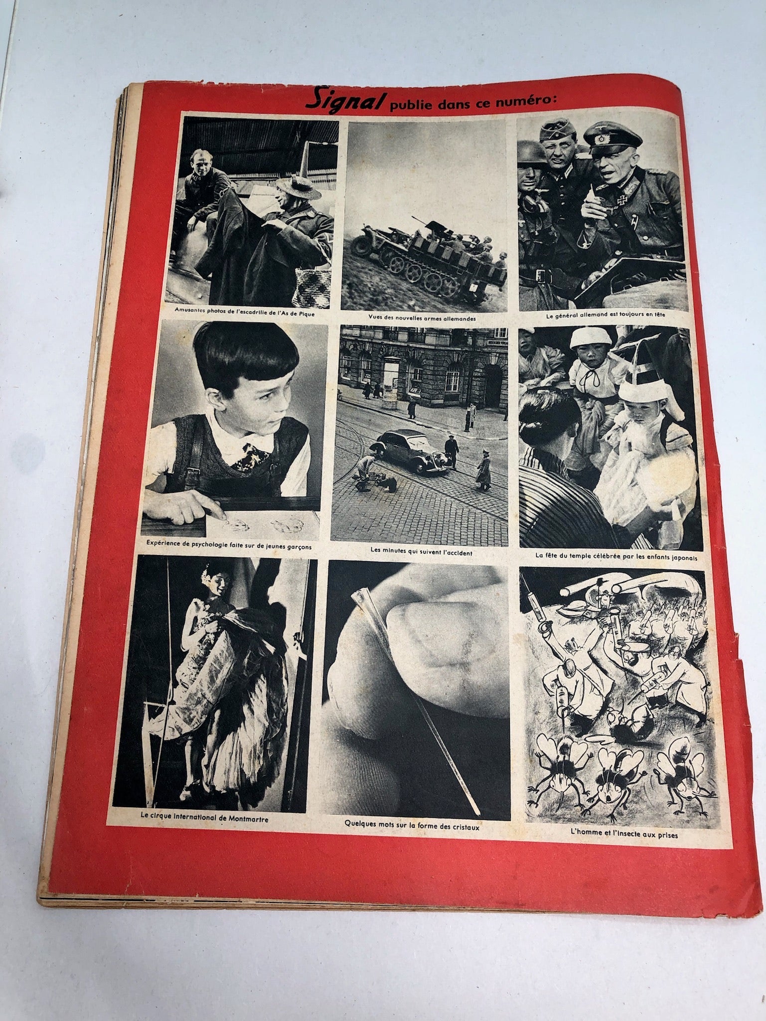 Original French Language WW2 Propaganda Signal Magazine - No.3 1941 - The Militaria Shop