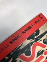 Load image into Gallery viewer, Original Dutch Language WW2 Propaganda Signaal Magazine - No.4 1944 - The Militaria Shop