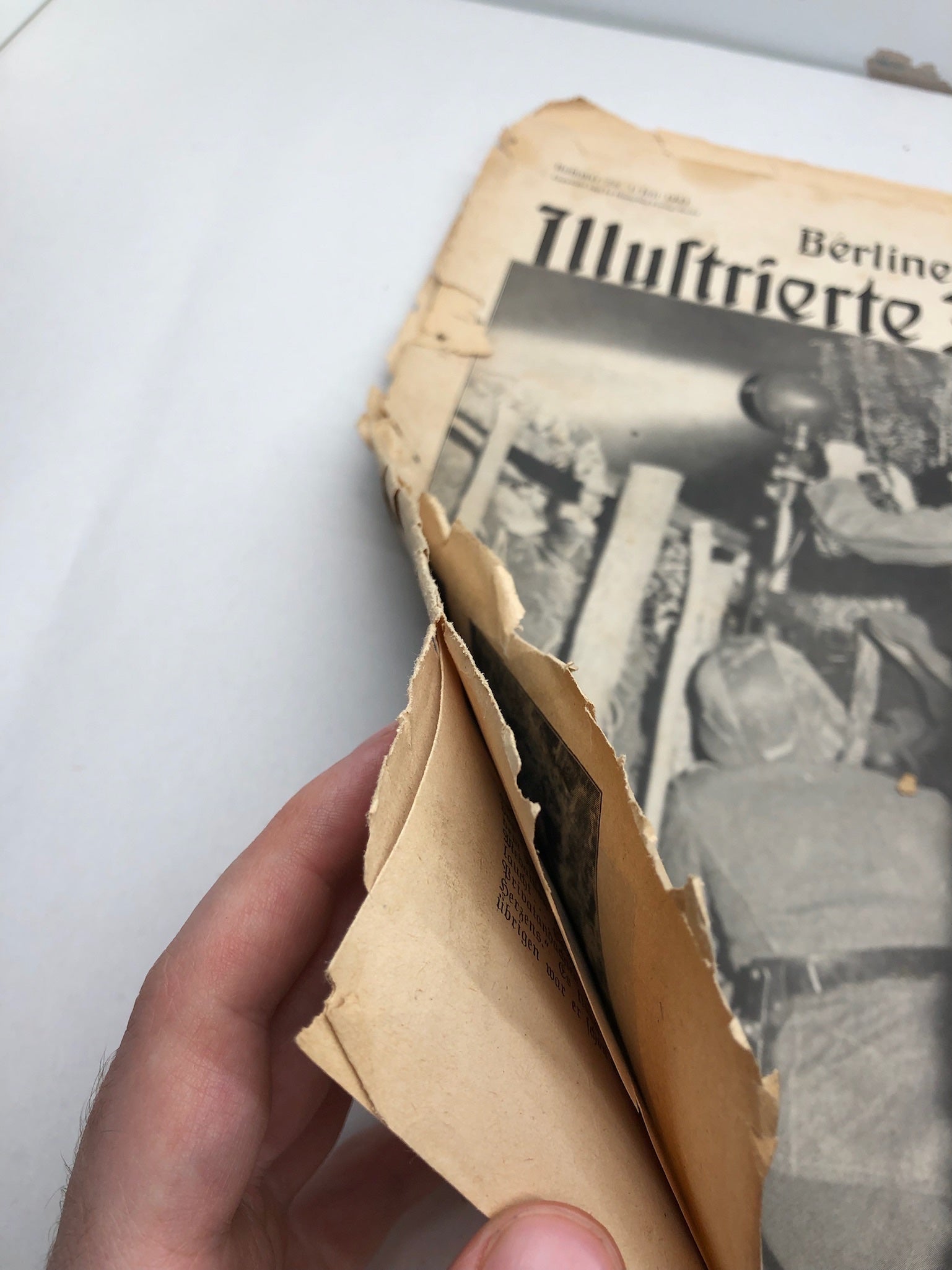 Original WW2 German Political Newspaper - 1st July 1943 - The Militaria Shop