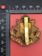 Load image into Gallery viewer, Original WW2 British Army Easy Surrey Regiment Cap Badge - The Militaria Shop