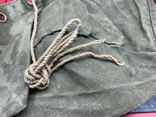 Load image into Gallery viewer, Original WW2 British Army Officer's Large Canvas Washing Bowl - The Militaria Shop