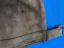 Load image into Gallery viewer, WW2 British Army 37 Pattern Webbing Water Bottle Carrier Harness - 1943 Dated - The Militaria Shop