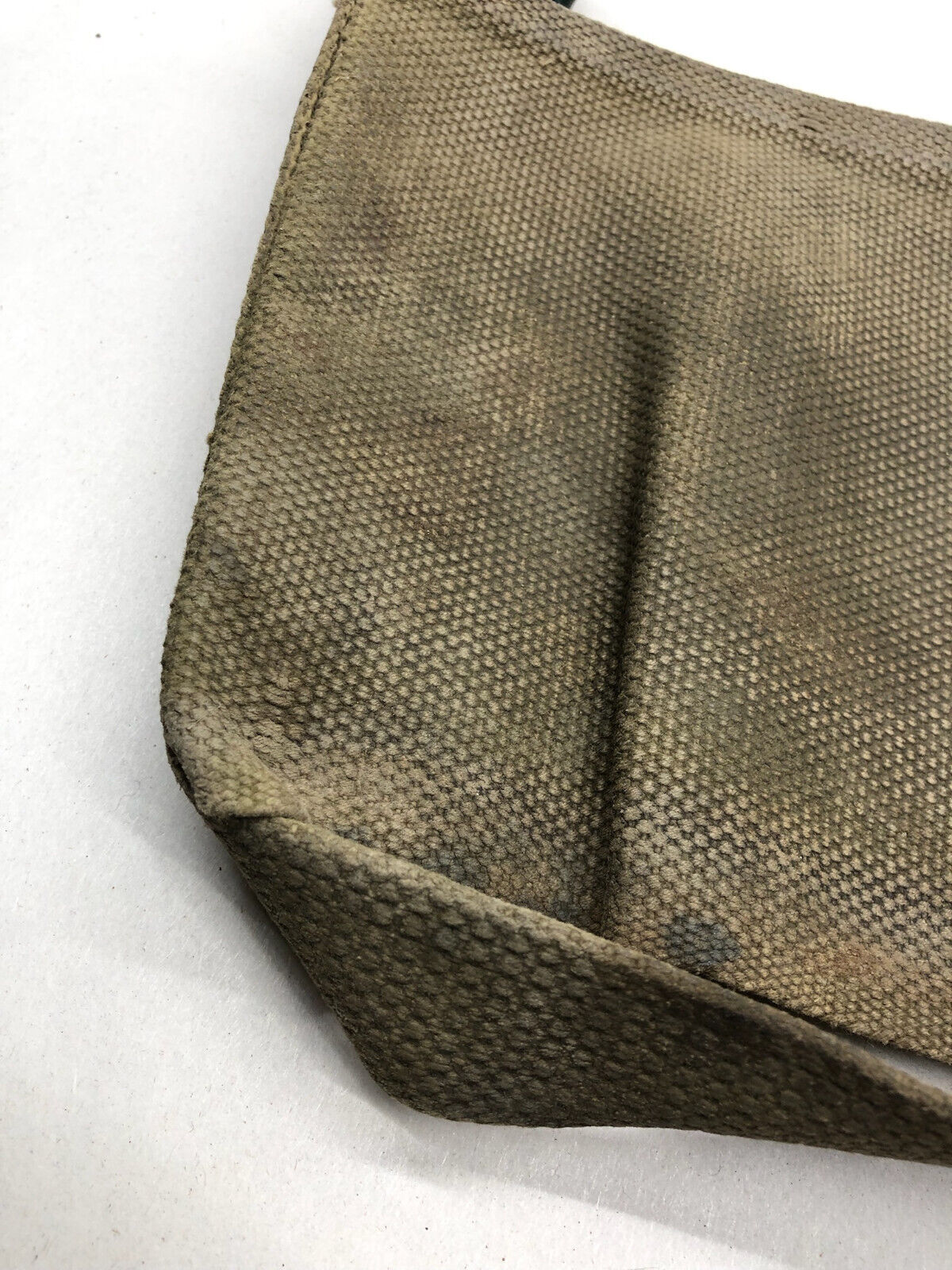 WW2 British Army 37 Pattern Webbing Water Bottle Carrier Harness - 1940 Dated - The Militaria Shop