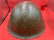 Lade das Bild in den Galerie-Viewer, Original WW2 British Army / Canadian Army Mk3 Turtle Combat Helmet - The Militaria Shop