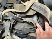 Load image into Gallery viewer, Original WW2 British Army / RAF Blue Blanco 37 Pattern Shoulder Strap - The Militaria Shop