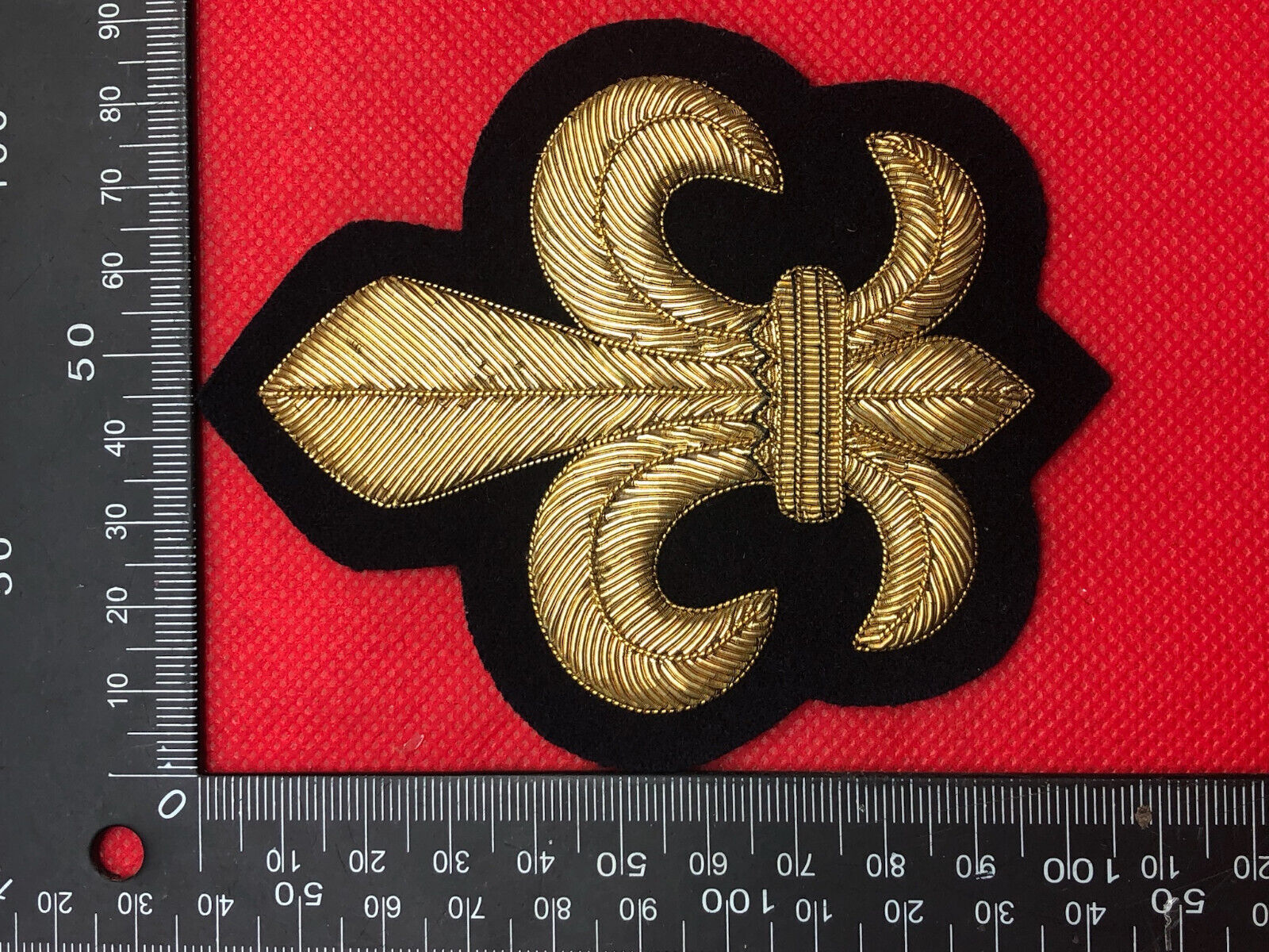 British Army Bullion Embroidered Blazer Badge - Manchester Regiment - The Militaria Shop
