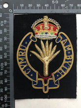 Lade das Bild in den Galerie-Viewer, British Army Bullion Embroidered Blazer Badge - The Welsh Guards - The Militaria Shop