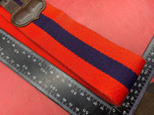 Charger l'image dans la galerie, A British Army Adjutant Generals Corps Stable Belt - great condition. 36" W - The Militaria Shop