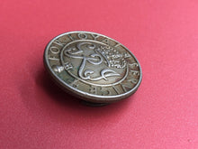 Load image into Gallery viewer, Original WW2 British Army Kings Crown For Loyal Service Lapel Badge - The Militaria Shop