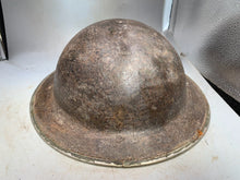 Load image into Gallery viewer, Original WW2 British Army Mk2 Army Combat Helmet - The Militaria Shop