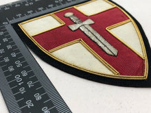 Load image into Gallery viewer, British Army Bullion Embroidered Blazer Badge - 1st Army Group - The Militaria Shop