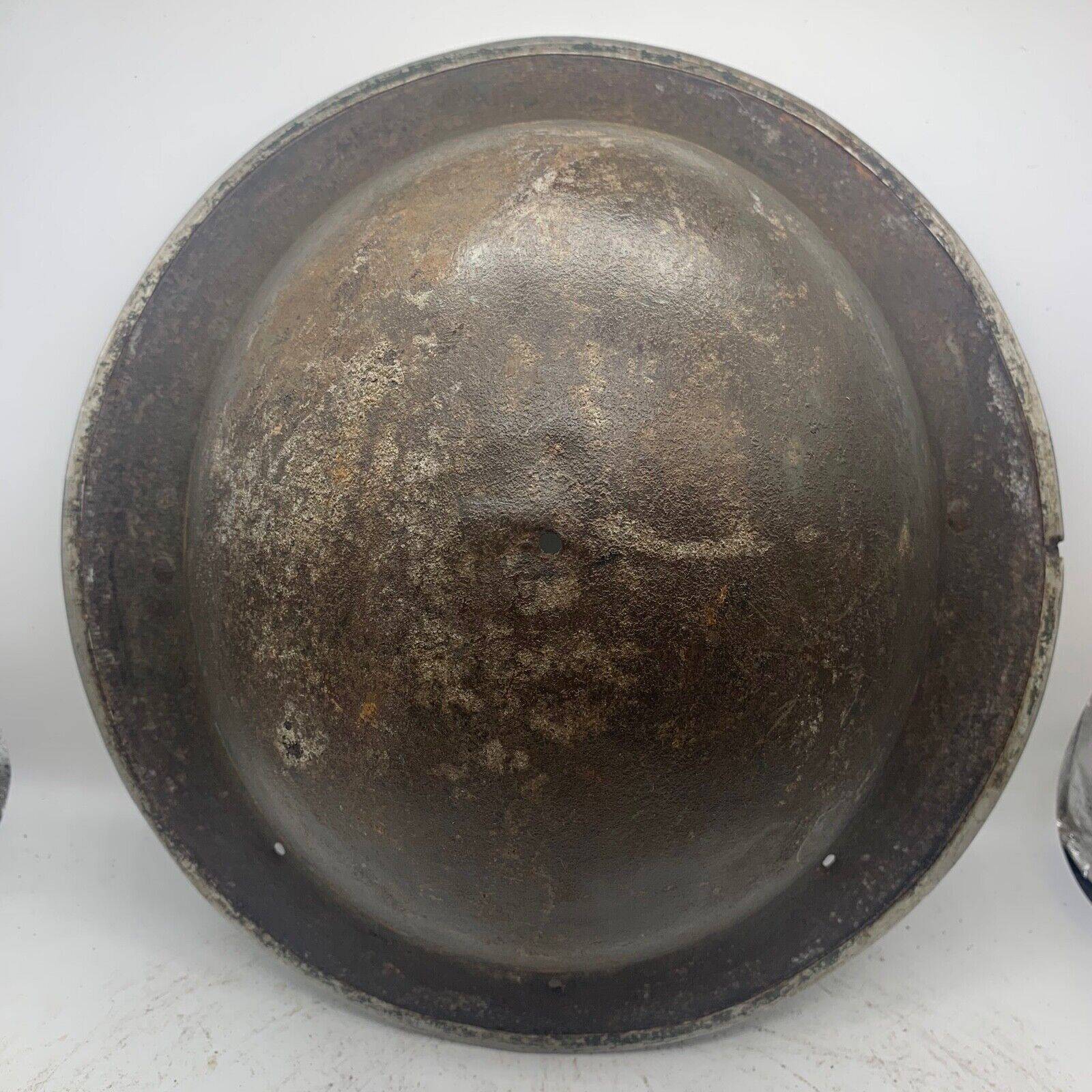 Original WW2 South African Army Mk2 Brodie Helmet - British Style Combat Helmet - The Militaria Shop