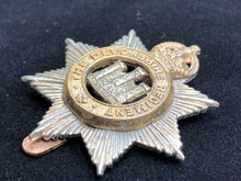 Load image into Gallery viewer, Original WW2 British Army Devonshire Regiment Cap Badge - The Militaria Shop