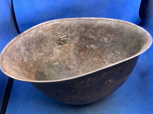 Load image into Gallery viewer, Original WW2 British Army / Canadian Army Mk3 Turtle Combat Helmet - The Militaria Shop