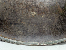Charger l'image dans la galerie, Original WW2 British / Canadian Army Mk3 High Rivet Combat Helmet Shell - The Militaria Shop