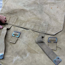 Load image into Gallery viewer, Original WW2 British Army Large Pack - 37 Pattern Webbing - The Militaria Shop