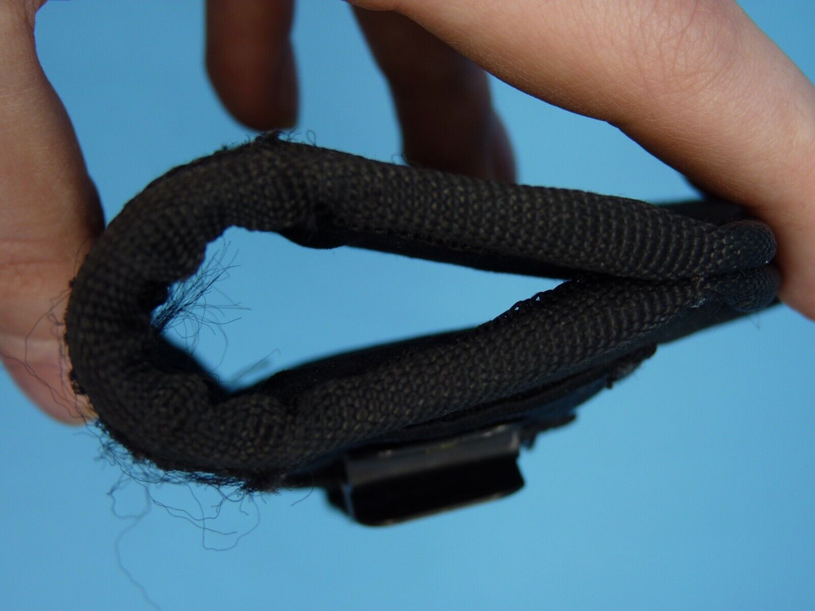 Black Fabric Tactical Belt Mounted Pistol Holster - Front Line - The Militaria Shop