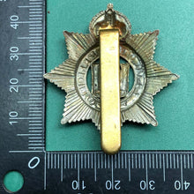 Load image into Gallery viewer, Original WW1 British Army Cap Badge -4th Volunteer Batallion Devonshire Regiment - The Militaria Shop