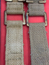 Load image into Gallery viewer, Original WW2 British Army 37 Pattern Brace Adaptor Pair - The Militaria Shop
