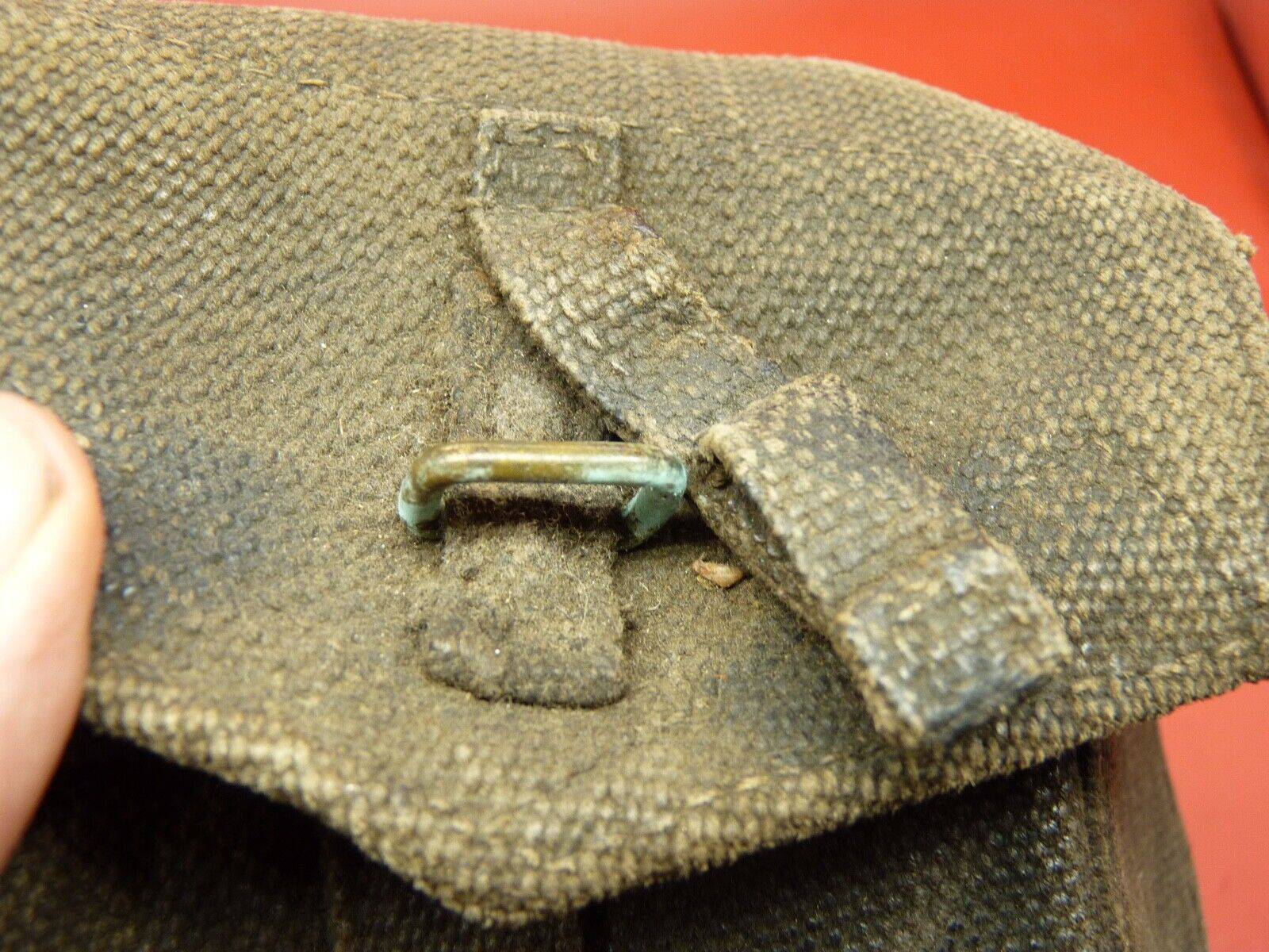 Original WW2 British Army 37 Pattern Bren Pouch - The Militaria Shop