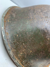 Load image into Gallery viewer, Geunine British / Canadian Army Mk3 WW2 Combat Helmet - Uncleaned Original - The Militaria Shop