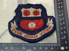 Lade das Bild in den Galerie-Viewer, Original British Blazer Badge - Unknown - University etc ? - The Militaria Shop