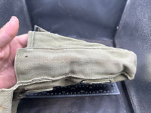 Load image into Gallery viewer, Original British Army 37 Pattern Bren Pouch - WW2 Pattern - The Militaria Shop