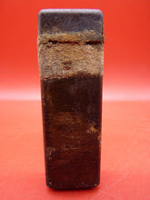 Load image into Gallery viewer, Original WW2 German Army Skin Decontamination Table Bakelite Box Wehrmacht 1943 - The Militaria Shop