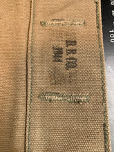 Charger l'image dans la galerie, Original WW2 US Army M1928 Haversack Pack Tail - 1944 Dated - The Militaria Shop