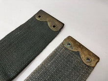Load image into Gallery viewer, Original WW2 British Royal Air Force Blue 37 Pattern L Strap Set - The Militaria Shop