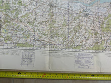 Charger l'image dans la galerie, Original WW2 British Army OS Map of England - War Office - Chatham & Maidsto - The Militaria Shop