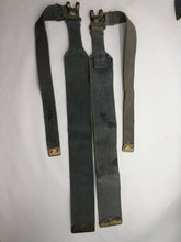 Load image into Gallery viewer, Original WW2 37 Patternn Webbing British RAF Royal Air Force L Straps Set - The Militaria Shop