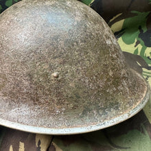 Load image into Gallery viewer, Original WW2 British / Canadian Army Mk3 Turtle Helmet - The Militaria Shop
