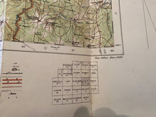 Charger l'image dans la galerie, WW1 Era British Army General Staff Map of NAMUR in Belgium. Original Map - The Militaria Shop