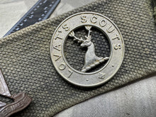 Load image into Gallery viewer, Original WW2 British Army 'Hate Belt' 37 Pattern - Paratrooper, Scotti - The Militaria Shop