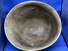 Load image into Gallery viewer, WW2 Canadian Army Mk3 Turtle Helmet - Original WW2 Helmet Shell - High Rivet - The Militaria Shop