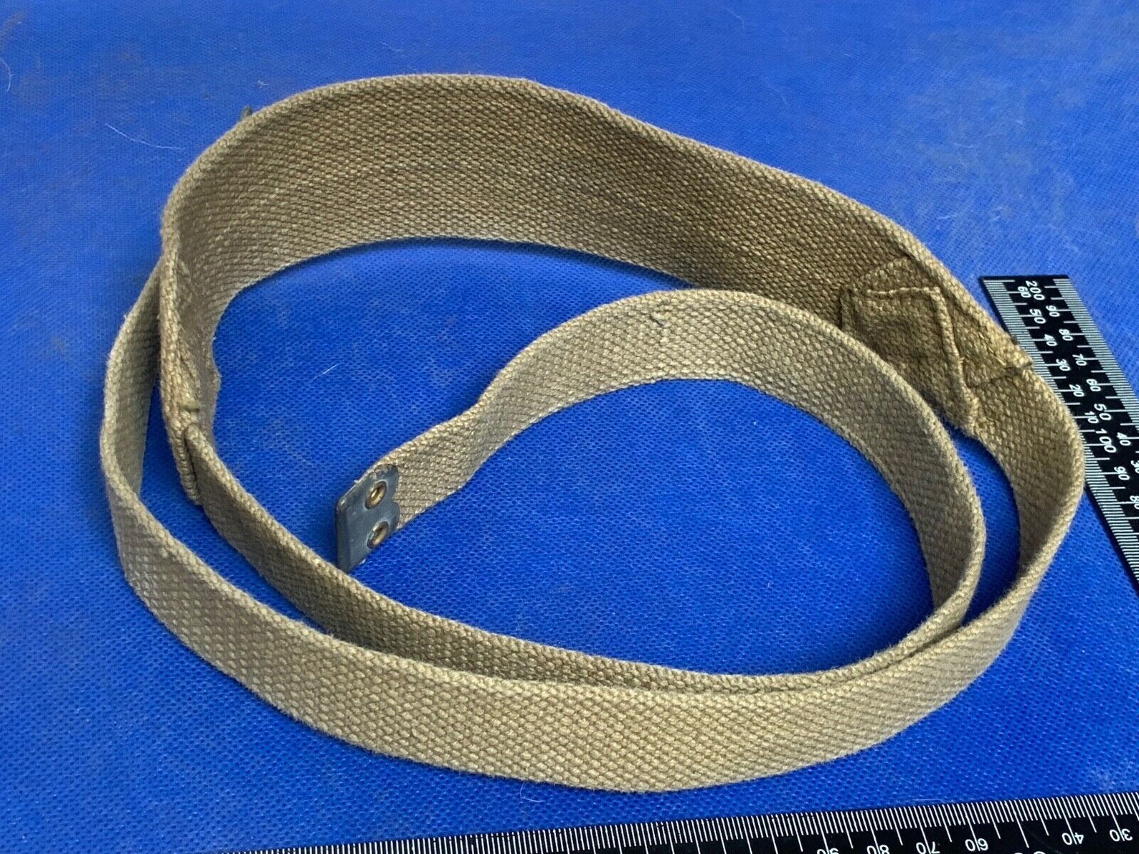 Original WW2 British Army 37 Pattern Shoulder Strap - NORMAL - M&S 1945 - The Militaria Shop