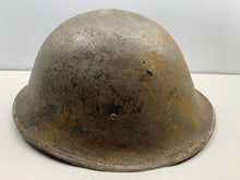 Load image into Gallery viewer, Geunine British / Canadian Army Mk3 WW2 Combat Helmet - Uncleaned Original - The Militaria Shop