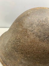 Load image into Gallery viewer, Geunine British / Canadian Army Mk3 WW2 Combat Helmet - Uncleaned Original - The Militaria Shop