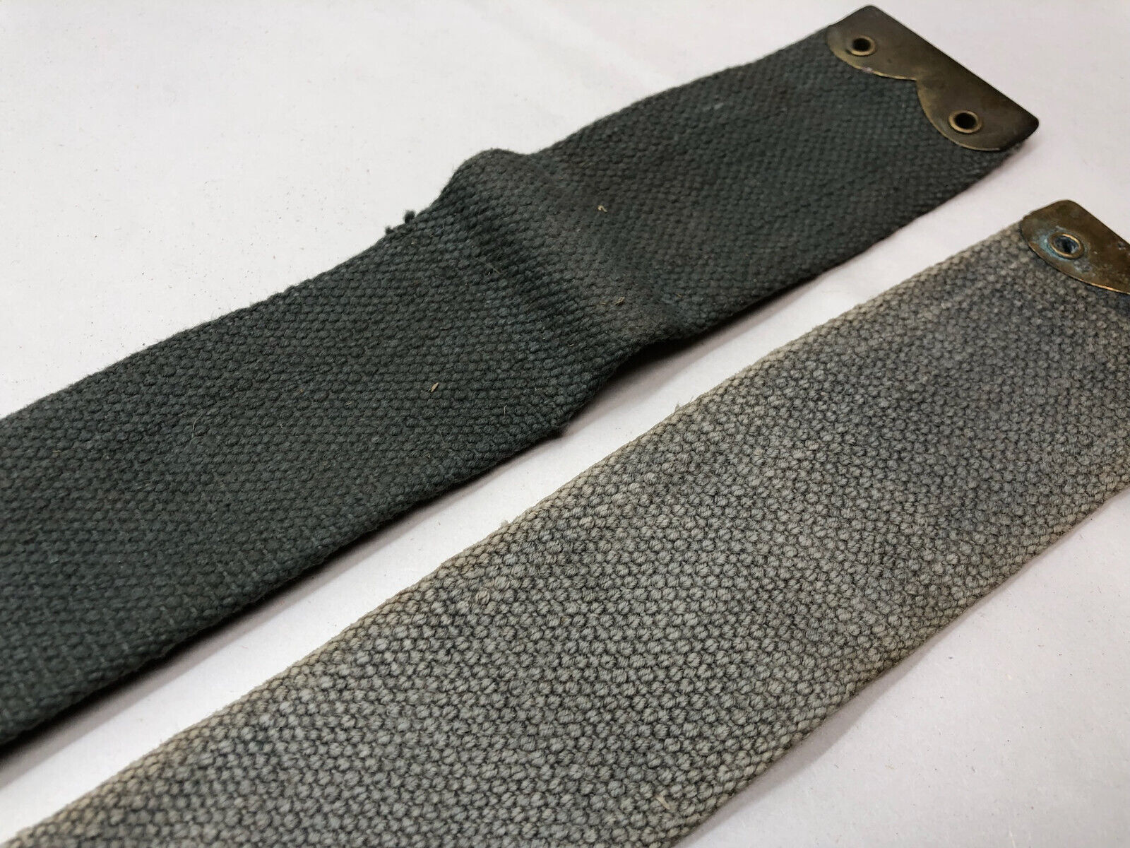 Original WW2 British Royal Air Force Blue 37 Pattern L Strap Set - The Militaria Shop