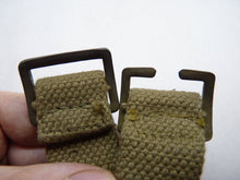 Load image into Gallery viewer, Original WW2 1943 Dated British Army 37 Pattern Water Bottle Carrier Harness - The Militaria Shop