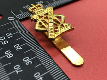 Load image into Gallery viewer, 13th 18th Royal Hussars "QC" ~ Genuine British Army Military Cap Badge - The Militaria Shop