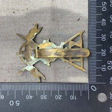 Load image into Gallery viewer, Original WW1 British Army 21st Lancers Cap Badge - The Militaria Shop