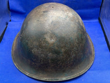 Load image into Gallery viewer, WW2 Canadian Army Mk3 Turtle Helmet - Original WW2 Helmet Shell - High Rivet - The Militaria Shop