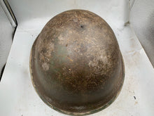 Load image into Gallery viewer, Original WW2 British / Canadian Army Mk3 Turtle Combat Helmet - The Militaria Shop