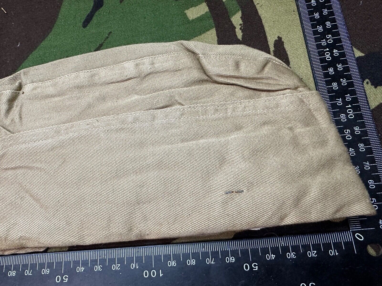 Original WW2 US Army Garrison Side Cap Hat - Old Stock - Combat Servicable - The Militaria Shop
