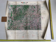 Load image into Gallery viewer, Original WW2 British Army / RAF Maps of Germany - Darmstadt - The Militaria Shop