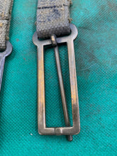 Load image into Gallery viewer, Original WW2 British Army 37 Pattern Brace Adaptors - 1941 Dated - The Militaria Shop