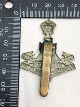 Load image into Gallery viewer, Original WW2 British Army Cap Badge - Princess Wales's Own The Yorkshire Re - The Militaria Shop